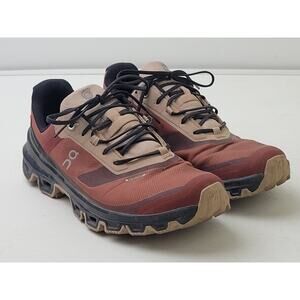 On Cloudventure Waterproof Trail Running Shoes in Ruby Magnet Women's Sz 7.5